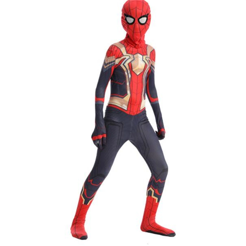 Kids Spider Man Cosplay Clothing Halloween Costume